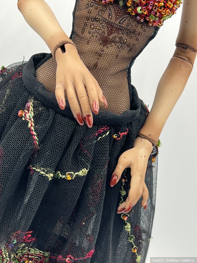 Кукла Виктории Оганян фарфор (фото 9)