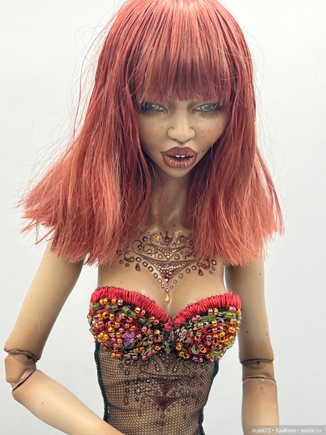 Кукла Виктории Оганян фарфор (фото 6)