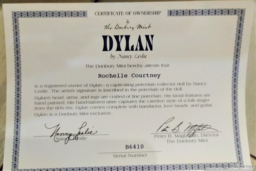 Дилан с гитарой , Danbury Mint (428.2) (фото 8)
