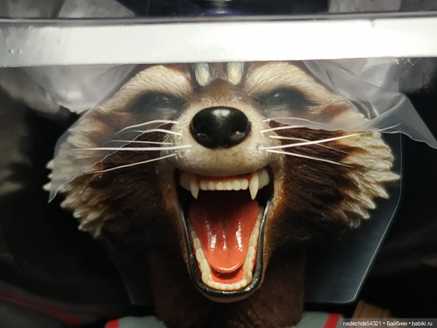 Экшн фигурка Марвел Ракета Енот (фото 6)