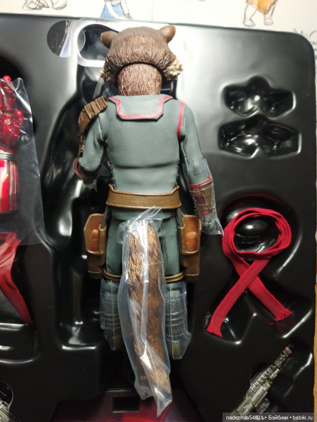 Экшн фигурка Марвел Ракета Енот