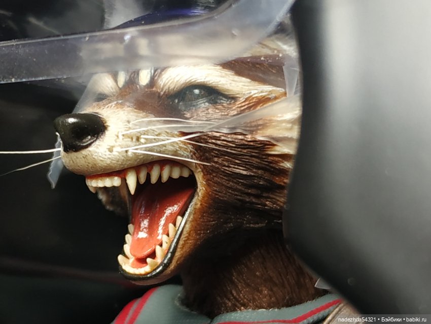 Экшн фигурка Марвел Ракета Енот (фото 4)