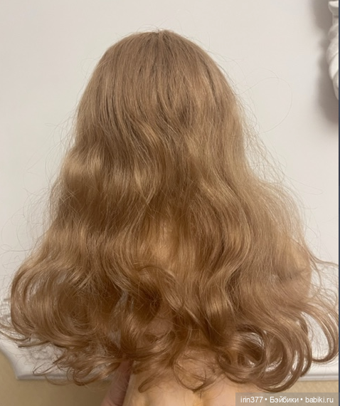 Парик для антикварной куклы (фото 4)