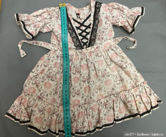 Платье для антикварной куклы (фото 9)