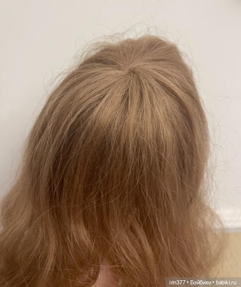 Парик для антикварной куклы