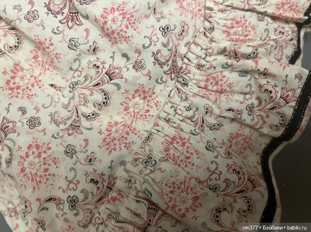 Платье для антикварной куклы