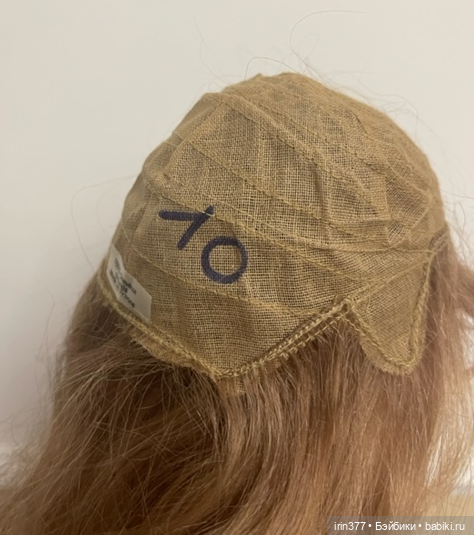 Парик для антикварной куклы (фото 7)