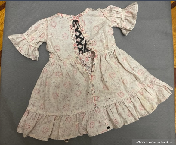 Платье для антикварной куклы (фото 7)