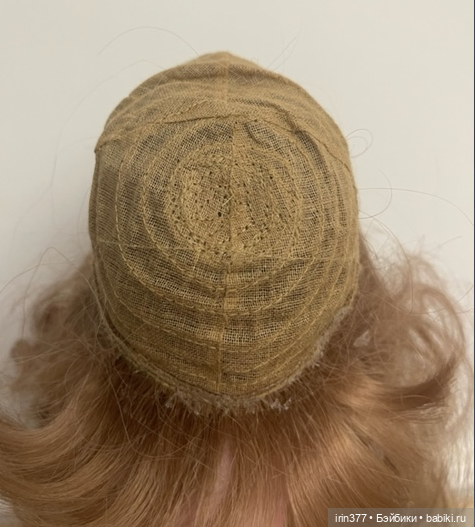 Парик для антикварной куклы (фото 6)