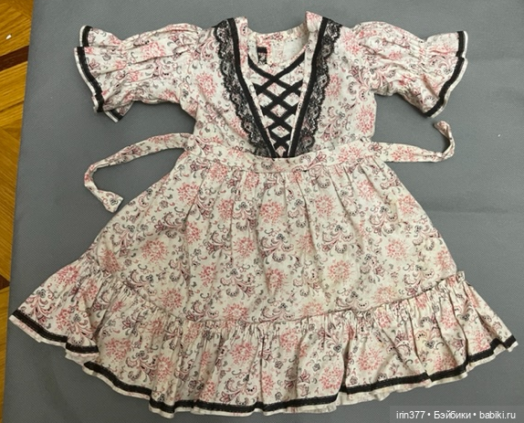 Платье для антикварной куклы