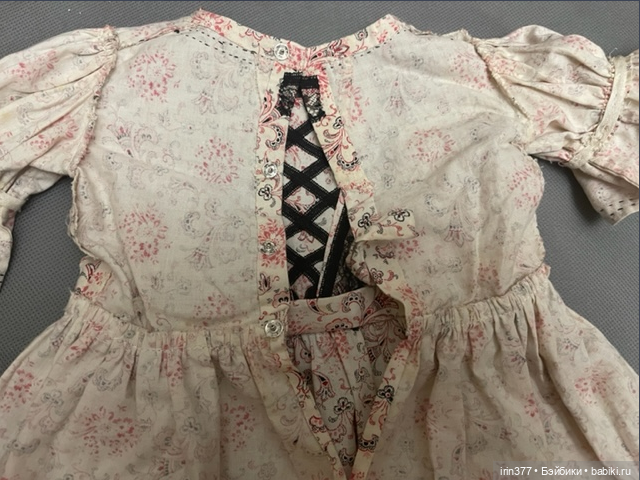 Платье для антикварной куклы (фото 6)