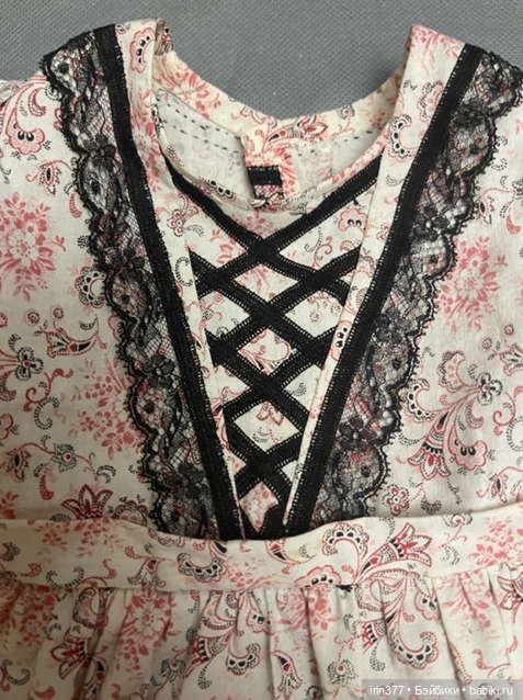 Платье для антикварной куклы (фото 3)