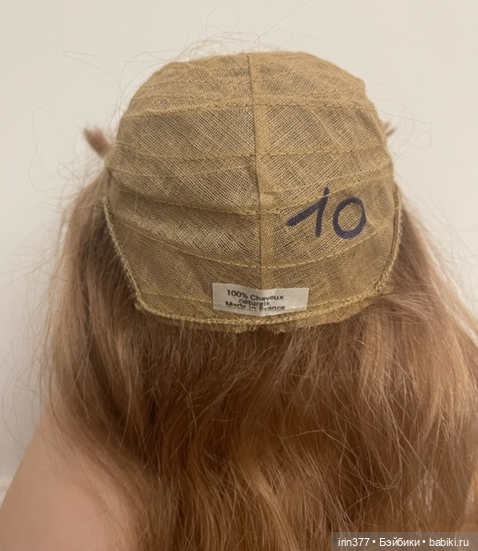 Парик для антикварной куклы (фото 8)