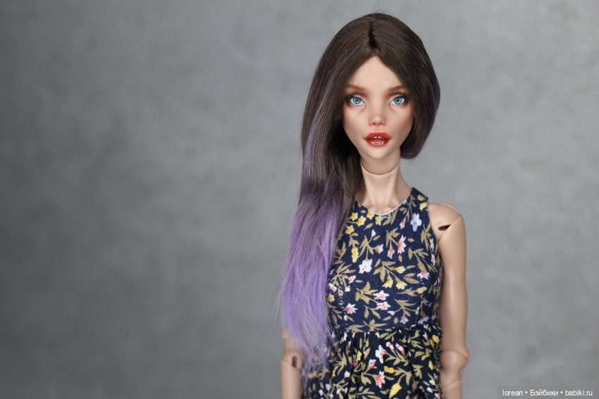 Парик из альпаки сури для chimera doll (фото 2)