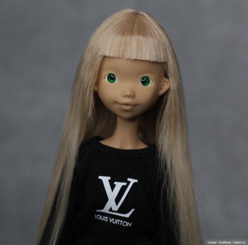 Парик из Альпаки сури для Momonita от AtelierMomoni (фото 6)