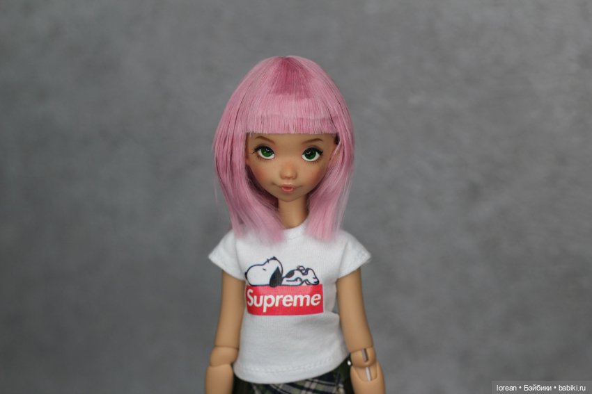 Парик из Альпаки сури для Momonita от AtelierMomoni