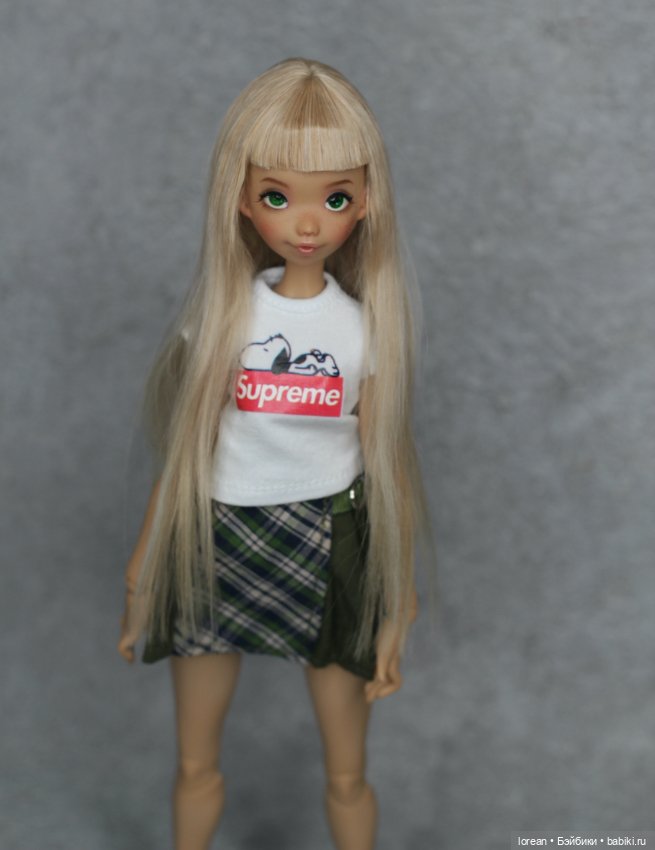 Парик из Альпаки сури для Momonita от AtelierMomoni (фото 4)