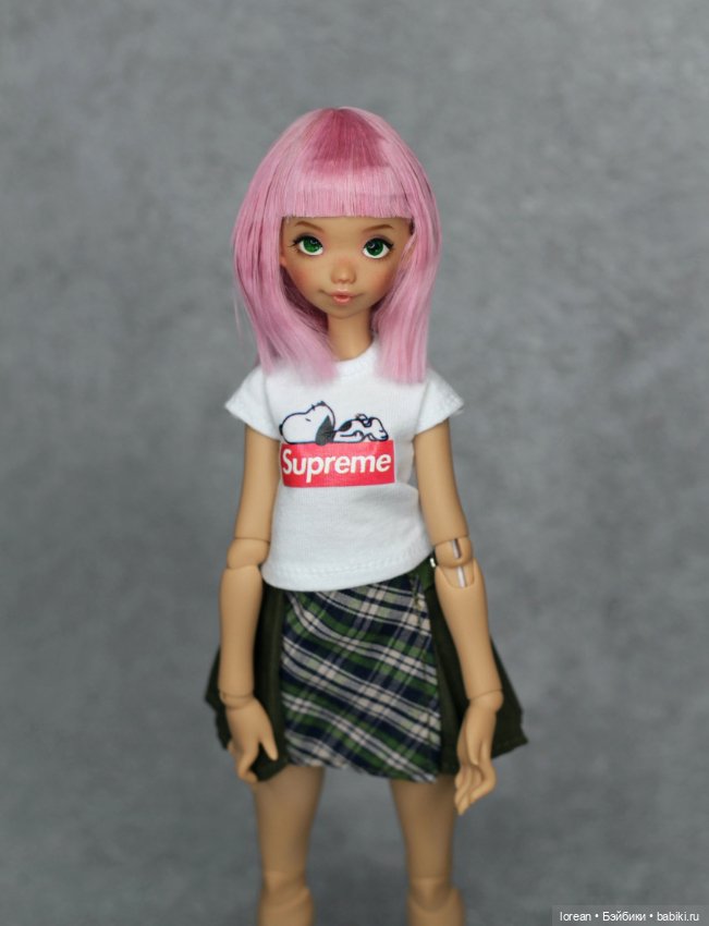 Парик из Альпаки сури для Momonita от AtelierMomoni (фото 2)