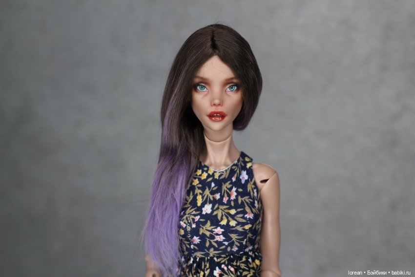 Парик из альпаки сури для chimera doll