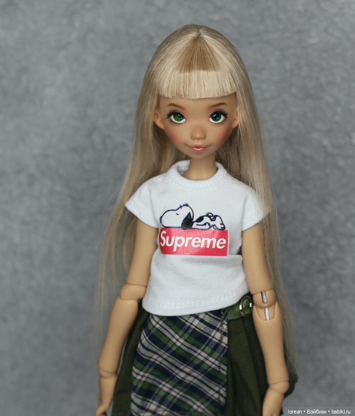 Парик из Альпаки сури для Momonita от AtelierMomoni