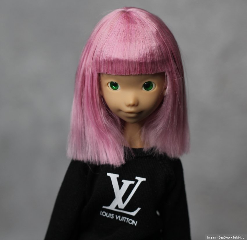 Парик из Альпаки сури для Momonita от AtelierMomoni (фото 6)