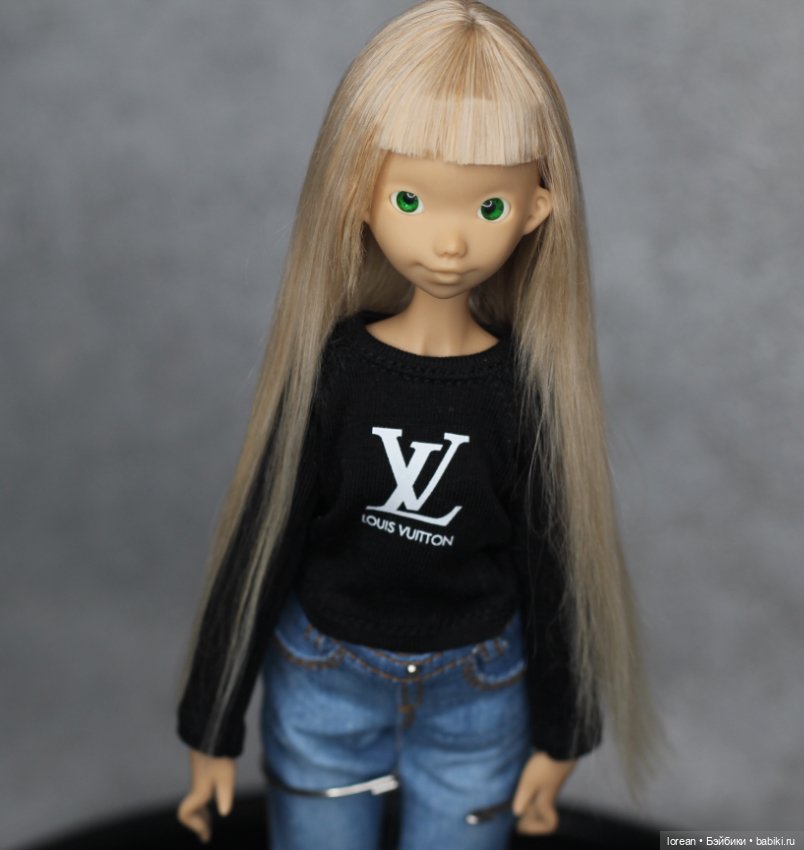 Парик из Альпаки сури для Momonita от AtelierMomoni (фото 7)