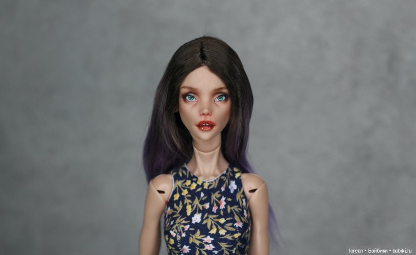 Парик из альпаки сури для chimera doll (фото 4)