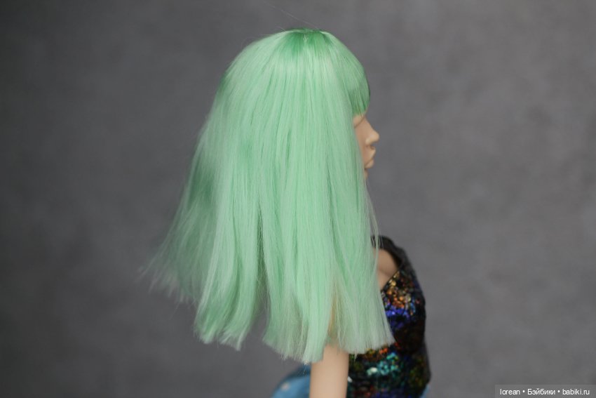 Парик из альпаки сури для Pasha Pasha mini (Паша мини) (фото 4)