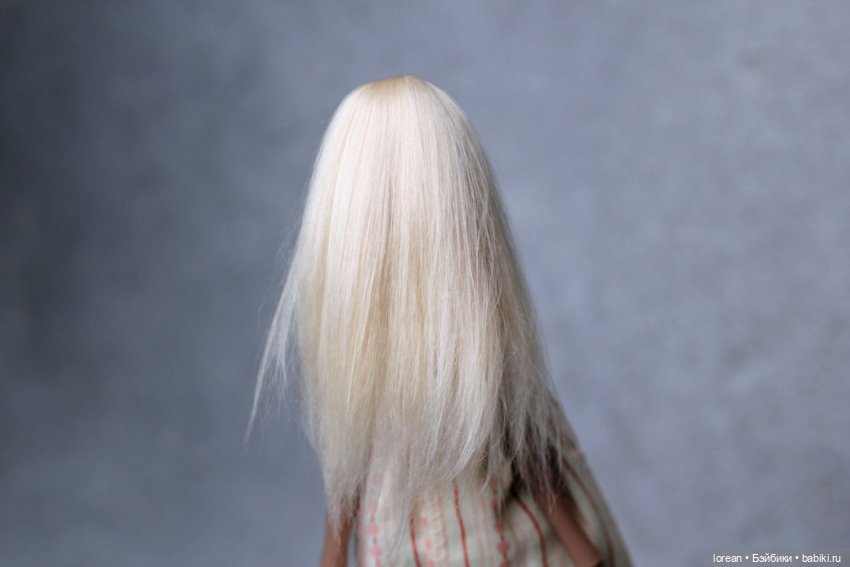 Парик из Альпаки сури для LillyCat chibi Lana (фото 9)