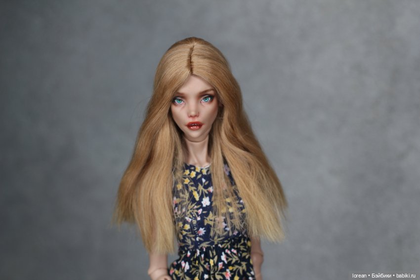 Парик из альпаки сури для chimera doll (фото 4)