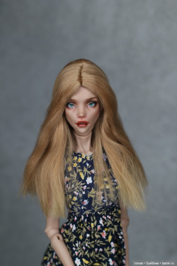 Парик из альпаки сури для chimera doll (фото 3)