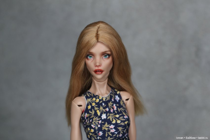 Парик из альпаки сури для chimera doll (фото 2)