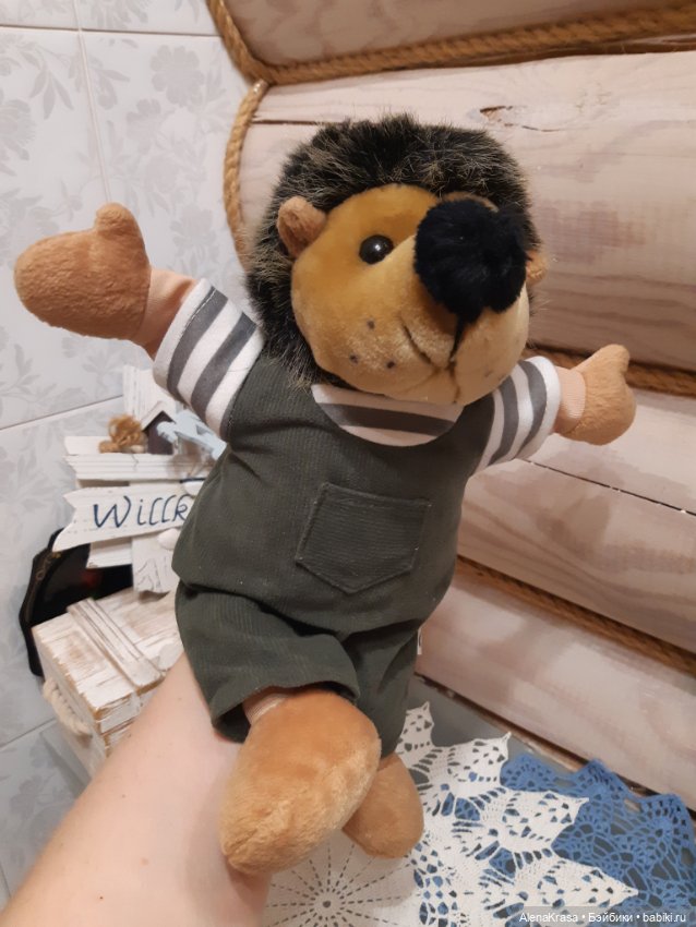 Ежик ,Германия игрушка на руку (фото 3)