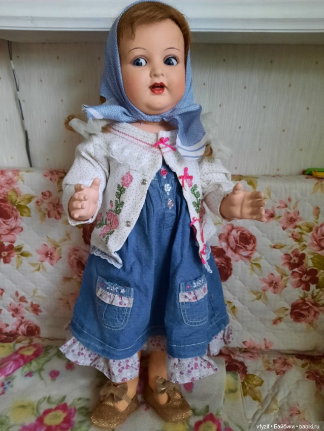 Кукла Катюша,Каммер Рейнхардт 728/11,Военный трофей