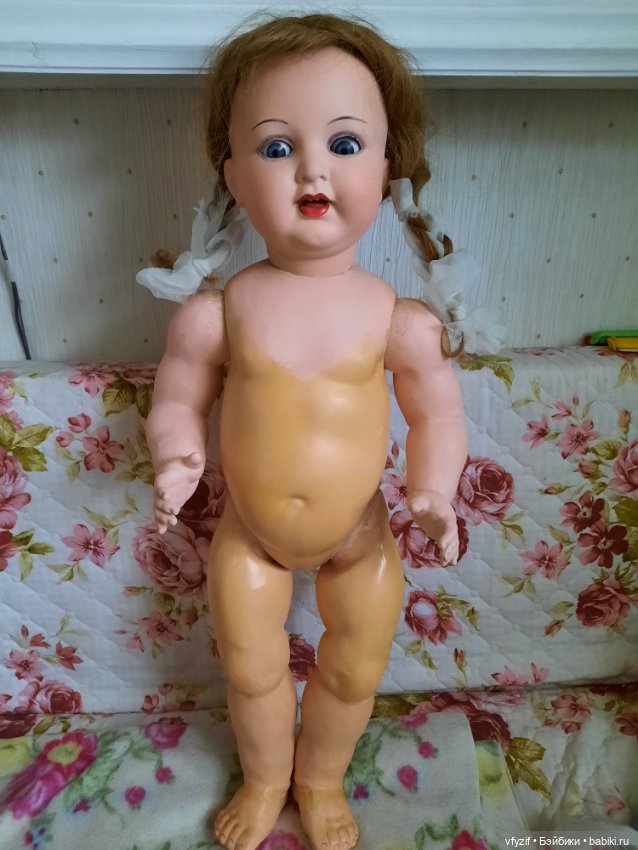 Кукла Катюша,Каммер Рейнхардт 728/11,Военный трофей (фото 3)