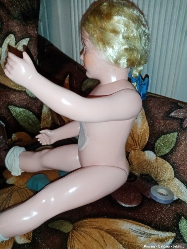 Кукла "Лыжница" копия, прессопилки (фото 7)