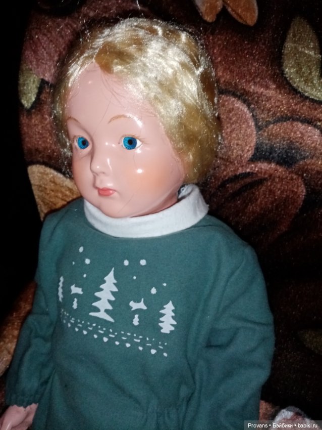 Кукла "Лыжница" копия, прессопилки (фото 2)
