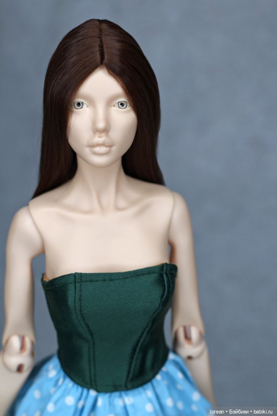 Alpaca wig for eslin doll (фото 6)