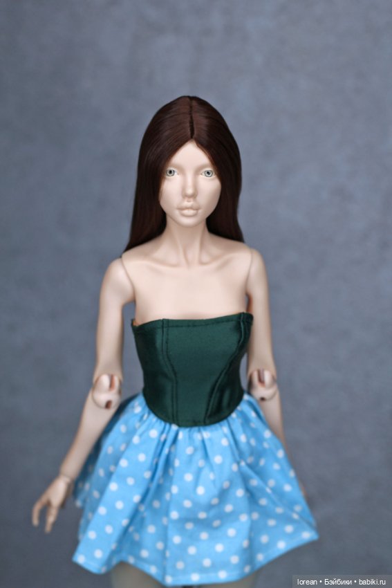 Alpaca wig for eslin doll (фото 5)