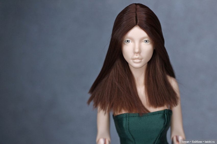 Alpaca wig for eslin doll (фото 2)