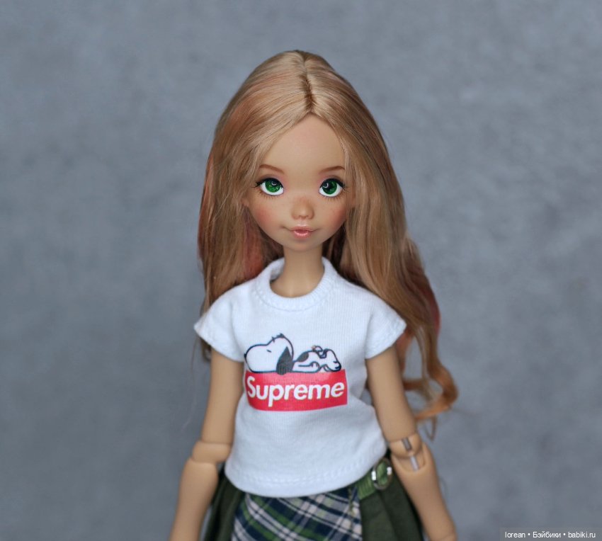 Парик из Альпаки сури для Momonita от AtelierMomoni