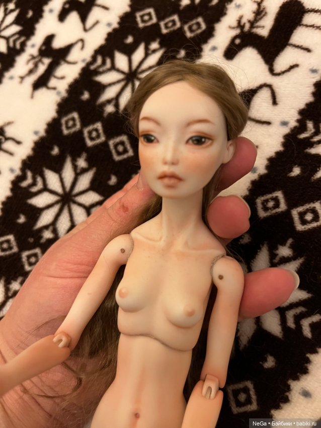 Фарфоровая кукла Advar От Полины Мяловской