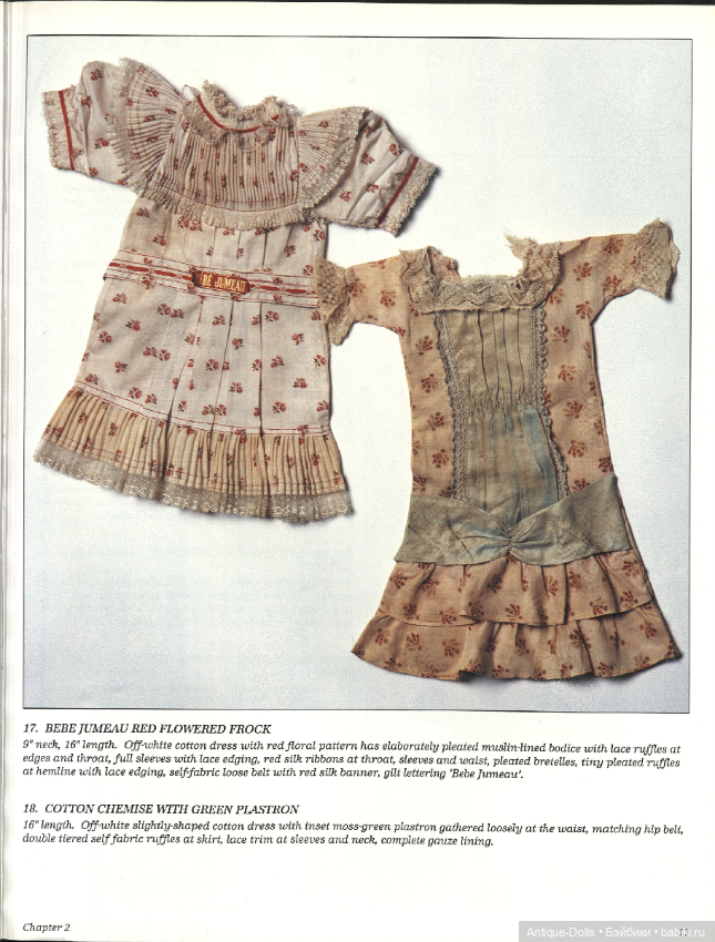 Каталог аукционного дома Theriault - The Way They Wore. Doll Costumes & Accessories, 1850-1925 (фото 3)