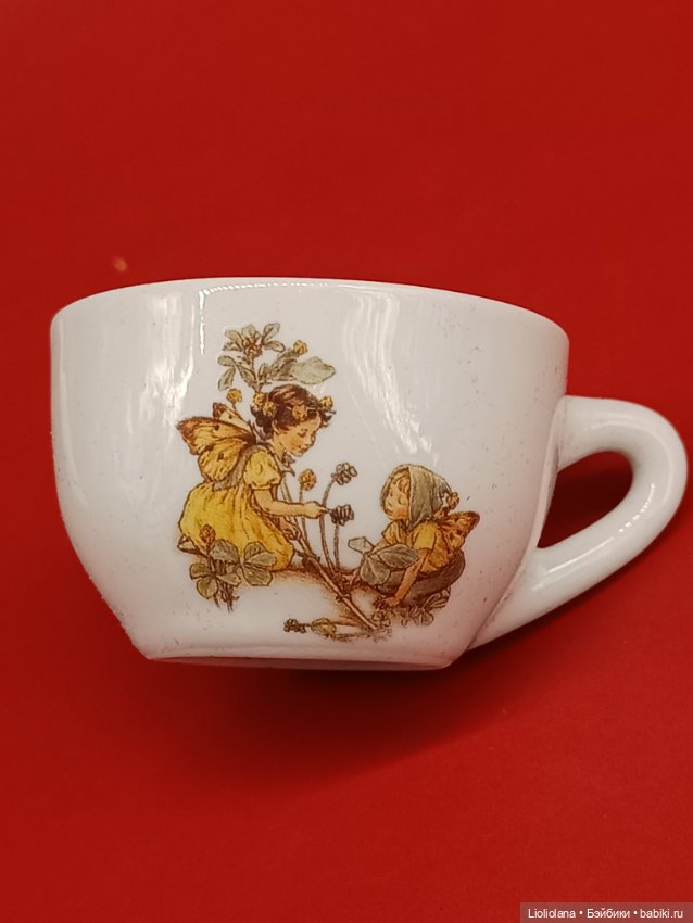 Сервиз чайный "Цветочные Феи". Германия (фото 9)