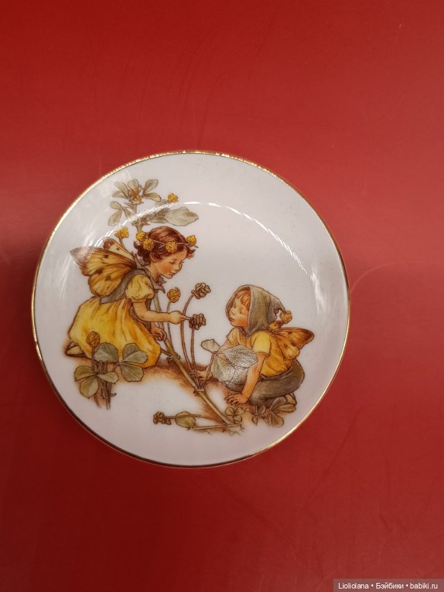 Сервиз чайный "Цветочные Феи". Германия (фото 4)