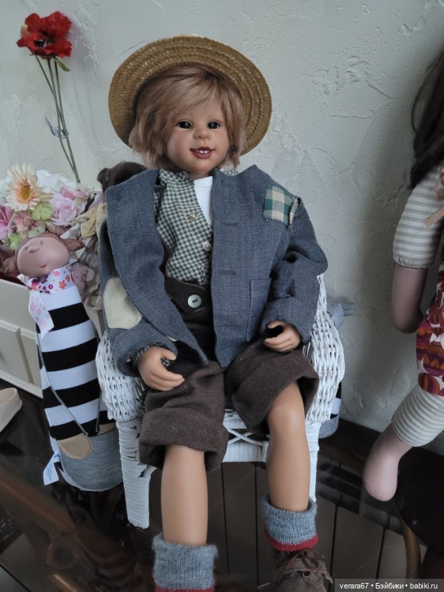 Веселый тролль Jacob by Susi Eimer (GOTZ). Серия Дети леса.1998 год