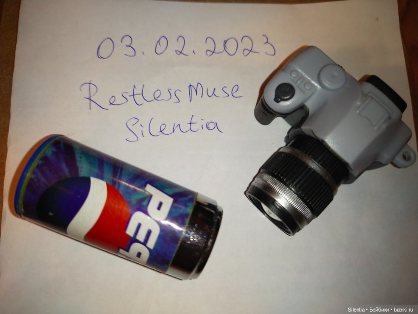 Стетоскоп, очки, фотоаппарат и банка пепси (фото 4)