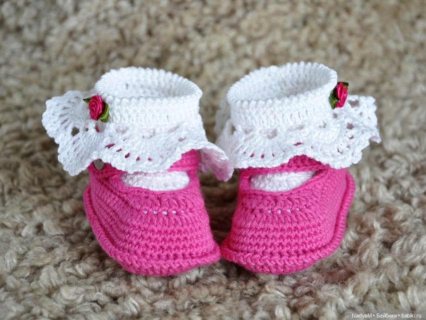 Нарядные пинеточки для маленькой принцессы (фото 3)