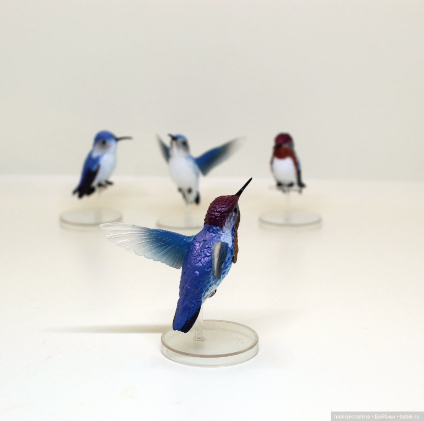 Колибри — Коллекционные фигурки (фото 8)
