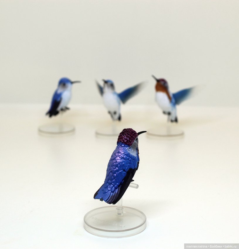 Колибри — Коллекционные фигурки (фото 10)